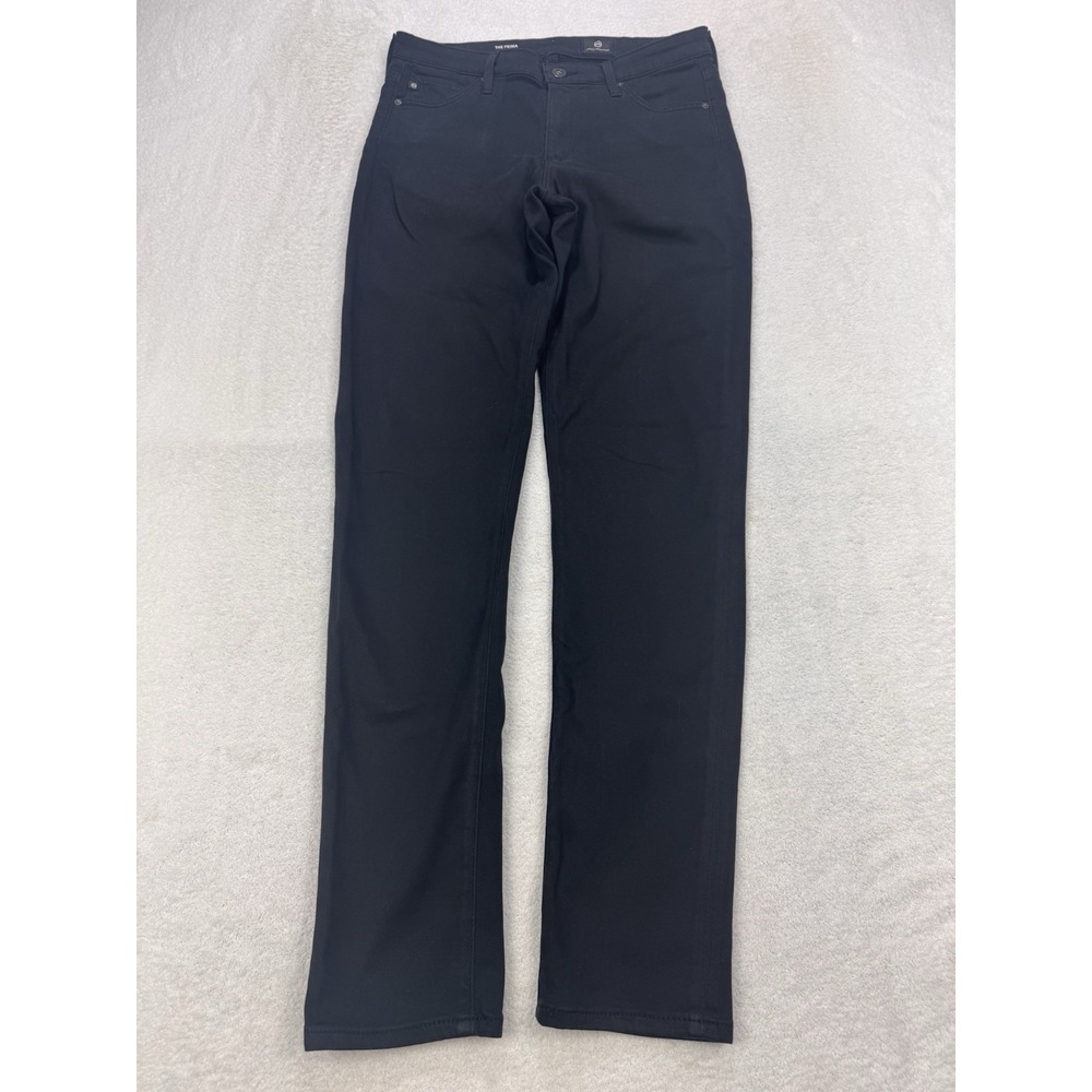 AG Adriano Goldschmied The Prima Jeans Women 27‎ Black Mid Rise Cigarette Skinny